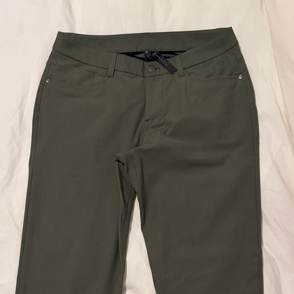 lululemon athletica Men's Dark Green Chinos